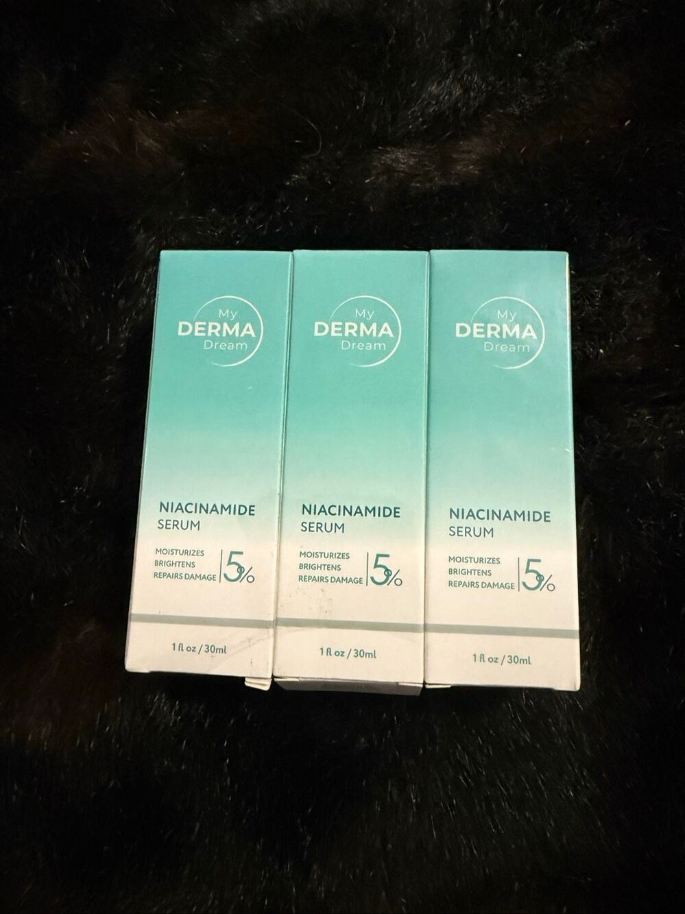 (New My Derma Dream Niacinamide Serum Moisturizers 1 Fl Oz [3 Pack]